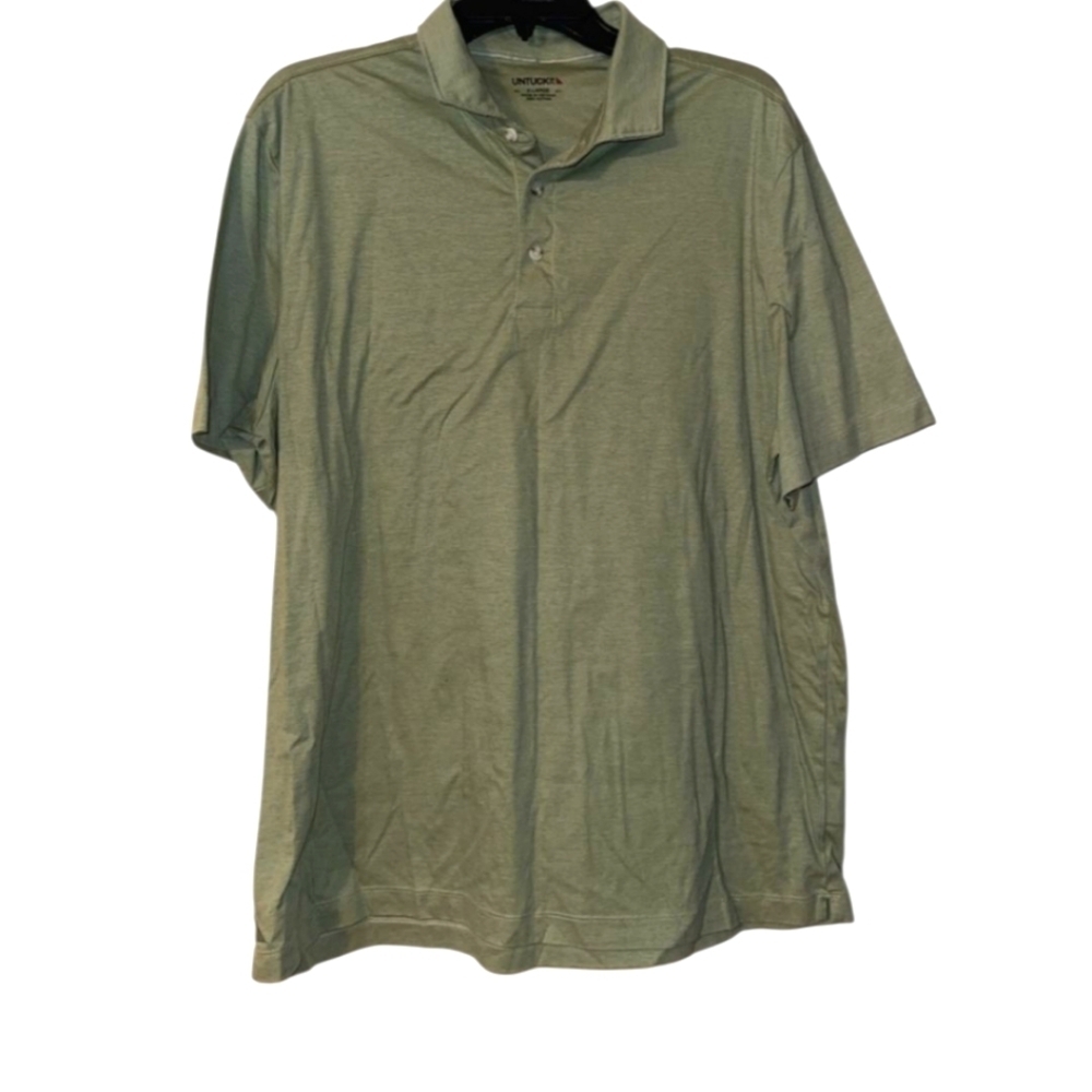 NWT Untuckit Green Polo Shirt XXXL
